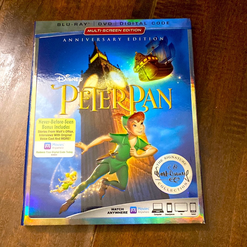 Peter Pan Blu Ray